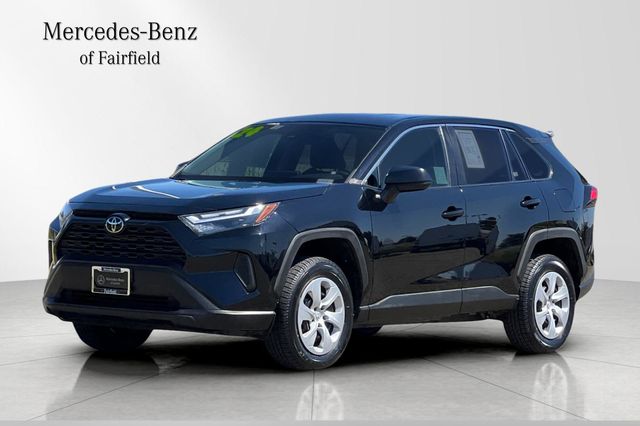 Midnight Black Metallic 2024 Toyota RAV4 SUV / Crossover Front-Wheel Drive 8-Speed Automatic