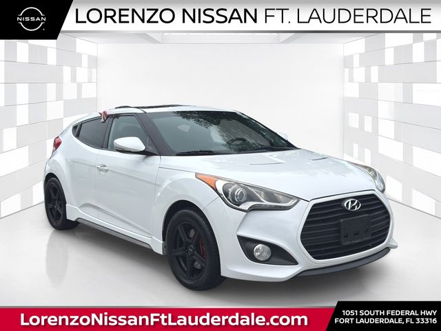 Elite White Pearl 2015 Hyundai Veloster Coupe Front-Wheel Drive 6-Speed Manual
