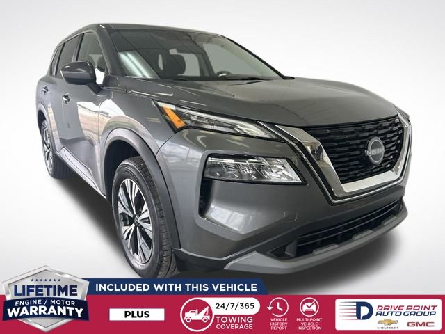 Gray (Gun Metallic) 2023 Nissan Rogue SUV / Crossover All-Wheel Drive Continuously Variable Transmission