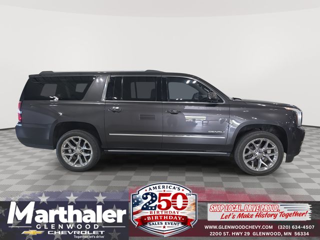 Gray (Iridium Metallic) 2017 GMC Yukon XL SUV / Crossover Four-Wheel Drive 8-Speed Automatic Overdrive