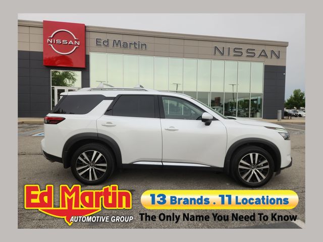 White Pearl 2025 Nissan Pathfinder SUV / Crossover All-Wheel Drive 9-Speed Automatic
