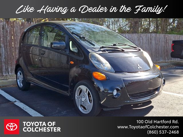Black 2016 Mitsubishi i-MiEV ES Hatchback Rear-Wheel Drive 1-Speed Automatic