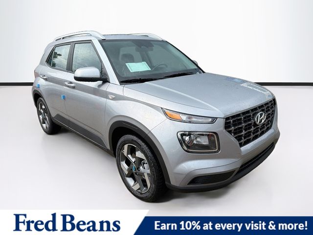 Shimmering Silver 2026 Hyundai Venue SUV / Crossover Front-Wheel Drive Continuously Variable Transmission