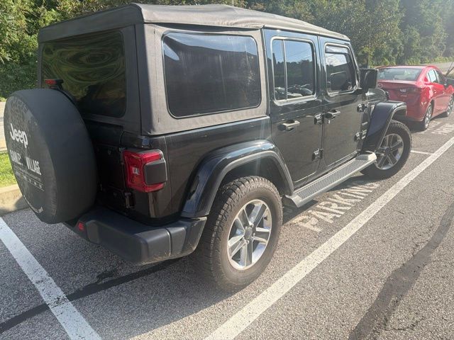 2019 Jeep Wrangler Unlimited Sahara Black at Subaru and VW of Moon Township