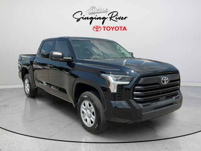 Midnight Black Metallic 2024 Toyota Tundra Pickup Truck Four-Wheel Drive Automatic