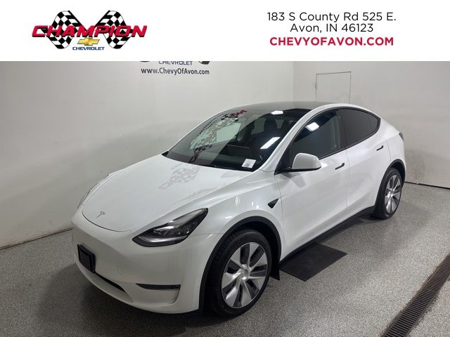 White 2023 Tesla Model Y Long Range AWD SUV / Crossover All-Wheel Drive 1-Speed Automatic