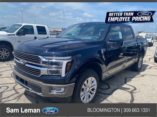 Antimatter Blue Metallic 2026 Ford F-150 Pickup Truck Four-Wheel Drive Automatic