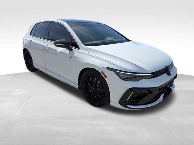White 2025 Volkswagen Golf R Black Edition 4Motion Hatchback All-Wheel Drive 7-Speed Dual Clutch
