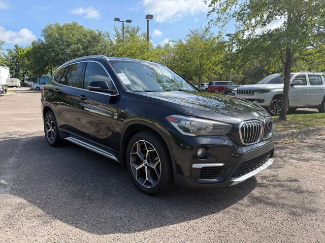 Black Sapphire Metallic 2019 BMW X1 sDrive28i FWD SUV / Crossover Front-Wheel Drive 8-Speed Automatic
