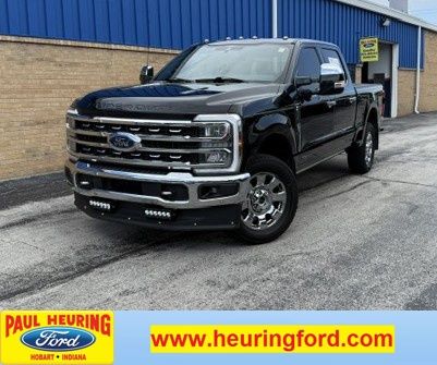 Black Metallic 2024 Ford F-250 Super Duty Pickup Truck Four-Wheel Drive Automatic