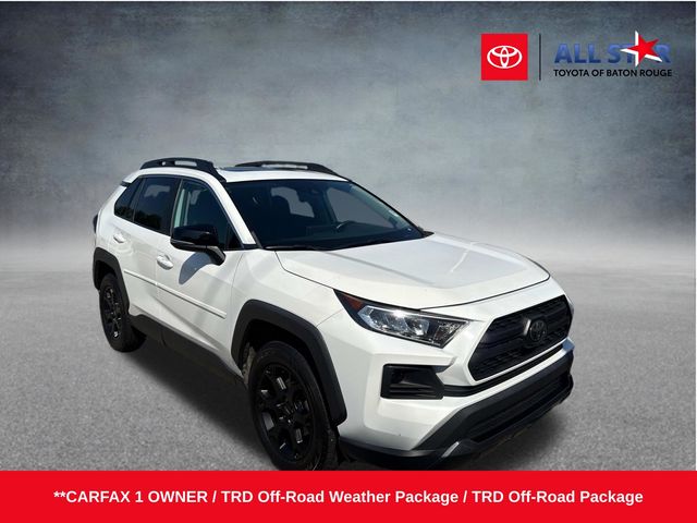 Super White 2021 Toyota RAV4 SUV / Crossover All-Wheel Drive 8-Speed Automatic