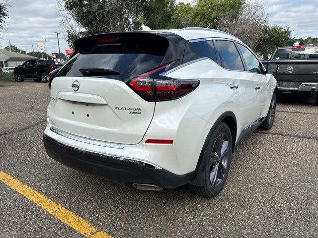 2024 Pearl White Tricoat Nissan Murano Platinum AWD SUV