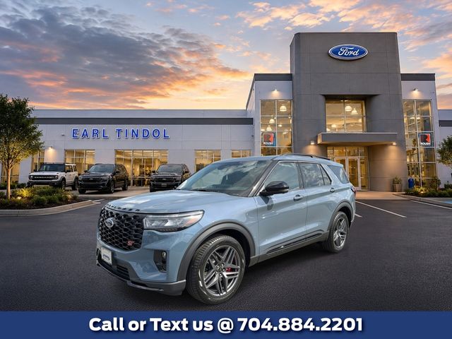 Vapor Blue Metallic 2026 Ford Explorer SUV / Crossover All-Wheel Drive Automatic
