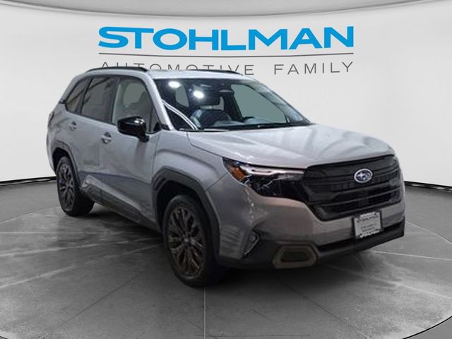 River Rock Pearl 2025 Subaru Forester Sport Crossover AWD SUV / Crossover All-Wheel Drive Continuously Variable Transmission