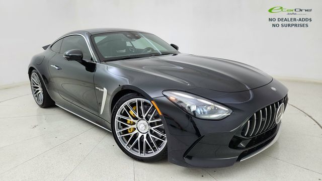Black 2025 Mercedes-Benz AMG GT 55 4MATIC Coupe All-Wheel Drive 9-Speed Automatic