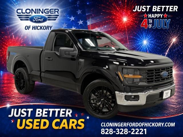 Agate Black Metallic 2025 Ford F-150 Pickup Truck 4X2 Automatic