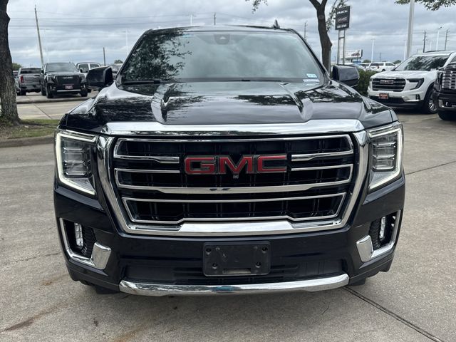 2021 GMC Yukon XL SLT Blue at Bayway Cadillac of The Woodlands