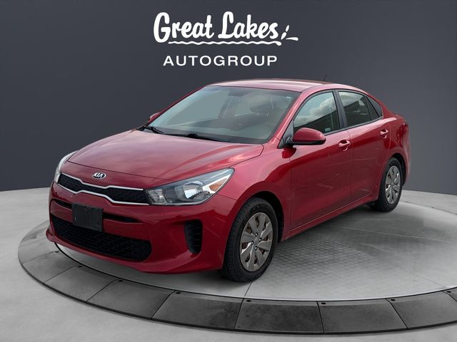 Currant Red 2019 Kia Rio Sedan Front-Wheel Drive 6-Speed Automatic