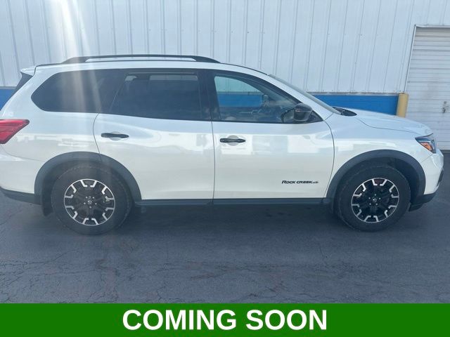 Pearl White Tricoat 2019 Nissan Pathfinder SUV / Crossover Four-Wheel Drive Continuously Variable Transmission
