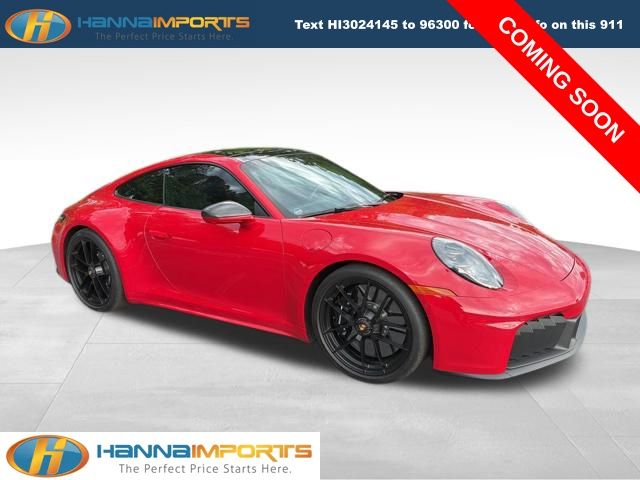 Carmine Red 2025 Porsche 911 Carrera GTS Coupe RWD Coupe Rear-Wheel Drive 8-Speed Automatic