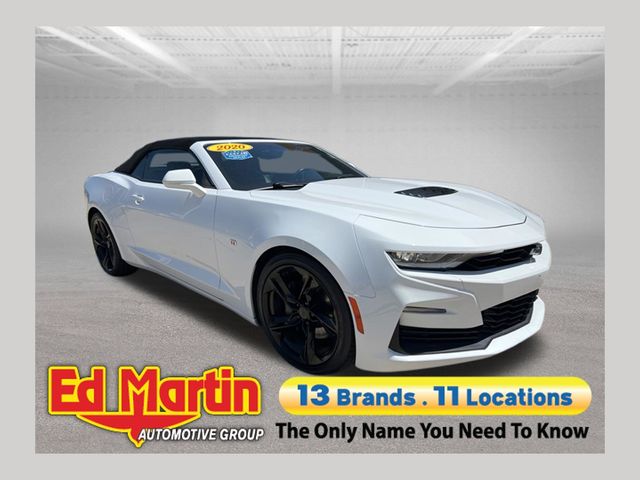 Summit White 2020 Chevrolet Camaro Convertible Rear-Wheel Drive Automatic