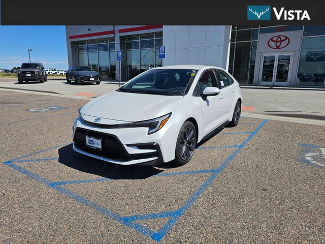 Pearl 2026 Toyota Corolla Sedan Front-Wheel Drive Continuously Variable Transmission