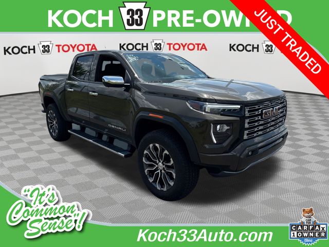 Deep Bronze Metallic 2024 GMC Canyon Pickup Truck Four-Wheel Drive 8-Speed Automatic