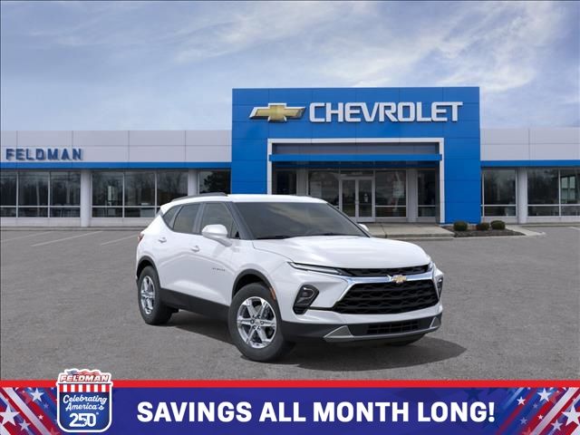 Summit White 2026 Chevrolet Blazer SUV / Crossover 9-Speed Automatic Overdrive