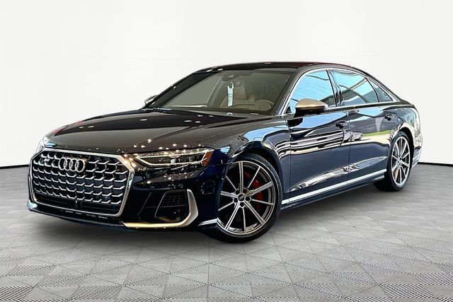 Firmament Blue Metallic 2026 Audi S8 Sedan All-Wheel Drive 8-Speed Automatic