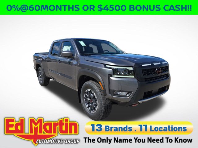 Gray (Gun Metallic) 2026 Nissan Frontier Pickup Truck Four-Wheel Drive 9-Speed Automatic Overdrive