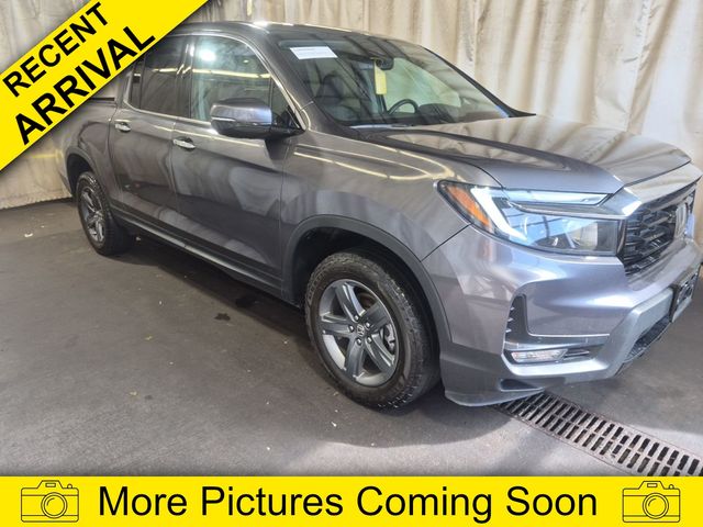 Pacific Pewter Metallic 2023 Honda Ridgeline Pickup Truck All-Wheel Drive 9-Speed Automatic