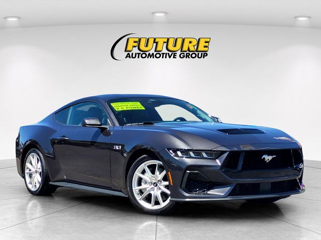 Gray Metallic 2024 Ford Mustang Coupe Rear-Wheel Drive Automatic