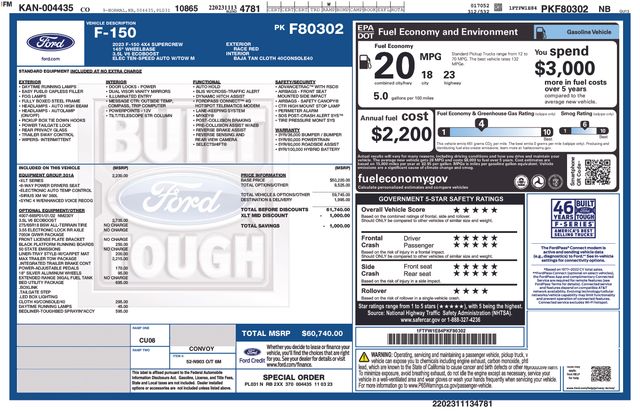 Used 2023 Ford F-150 Truck