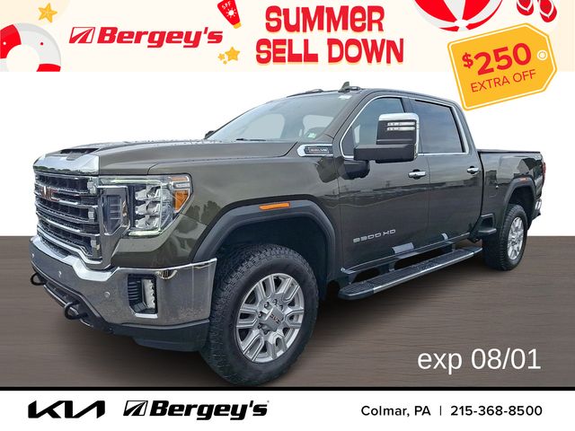 Forest Metallic 2022 GMC Sierra 2500HD Pickup Truck Four-Wheel Drive 6-Speed Automatic