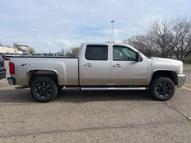 2009 Silver Chevrolet Silverado 2500HD LTZ 4X4 Truck