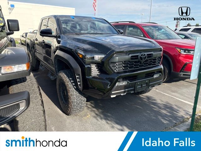 Black 2025 Toyota Tacoma Pickup Truck Four-Wheel Drive 8-Speed Automatic