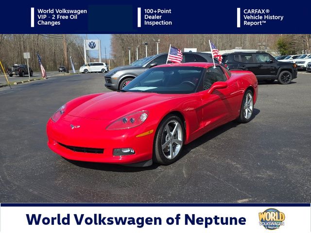 Victory Red 2008 Chevrolet Corvette Coupe RWD Coupe Rear-Wheel Drive 6-Speed Manual