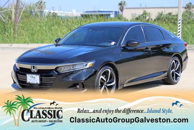 2021 Honda Accord Sport 2.0T Black at Westside Lexus