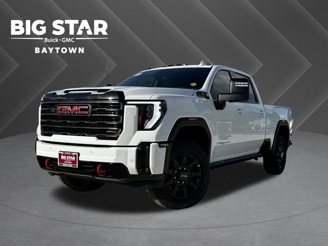 2026 GMC Sierra 2500HD AT4 White at Wharton Chevrolet GMC