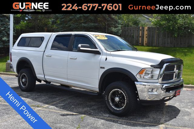Bright White Clearcoat 2011 RAM 2500 Pickup Truck 5-Speed Automatic