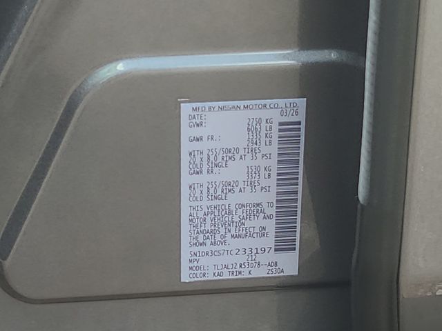 New 2026 Nissan Pathfinder SUV