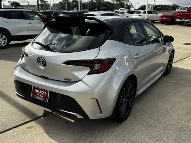 2024 Toyota Corolla Hatchback XSE Silver at North Houston Mitsubishi