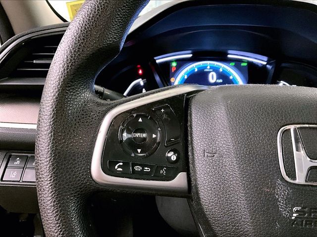 2019 Honda Civic LX Black at Bob Ruth Ford