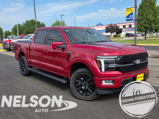 Red Metallic 2024 Ford F-150 Pickup Truck Four-Wheel Drive Automatic