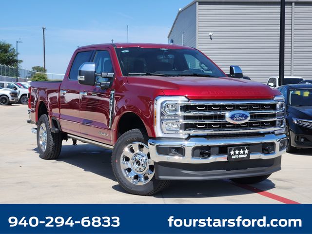 Ruby Red Metallic Tinted Clearcoat 2026 Ford F-250 Super Duty Pickup Truck Four-Wheel Drive Automatic