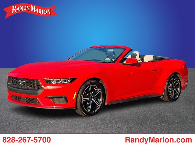 Race Red 2024 Ford Mustang Convertible Rear-Wheel Drive Automatic