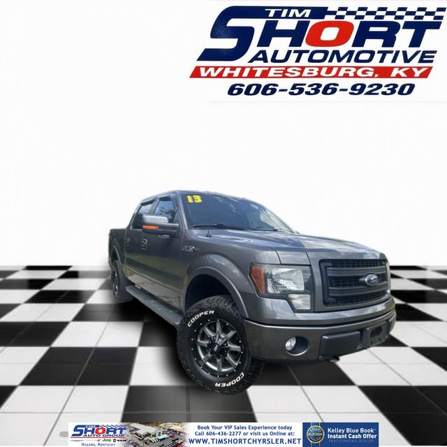 Sterling Gray Metallic 2013 Ford F-150 Pickup Truck Four-Wheel Drive 6-Speed Automatic