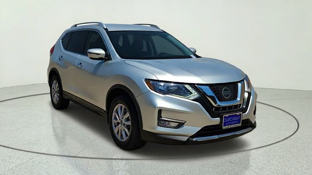 Brilliant Silver 2017 Nissan Rogue SUV / Crossover Front-Wheel Drive Continuously Variable Transmission