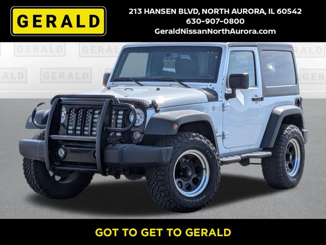Bright White Clearcoat 2017 Jeep Wrangler Willys Wheeler 4WD SUV / Crossover Four-Wheel Drive 5-Speed Automatic