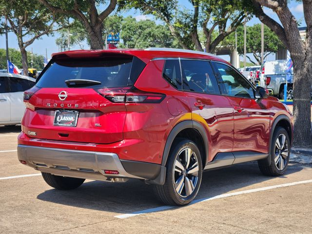 2024 Nissan Rogue SL Red at Genesis of Spring